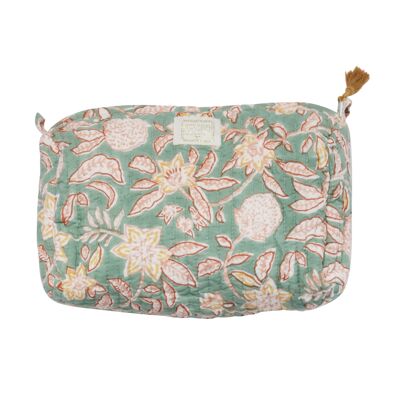 Indian toiletry bag INDI Holi Green