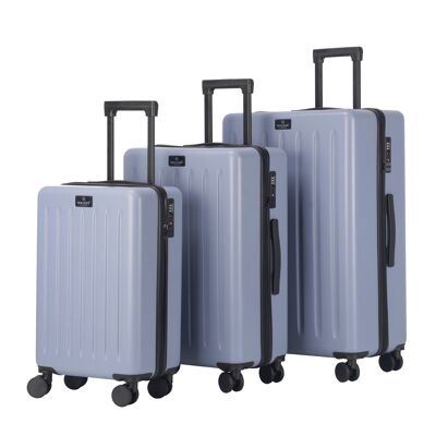 Walker by Schneiders Reisetasche Concept 2.0 Weekender MIAMI Grey, geräumiges Hauptfach mit Reisverschluss, Tragegriffe, abnehmbarer Schultergurt, Mass: 48 x 28 x 25 cm, Volume: 36 L