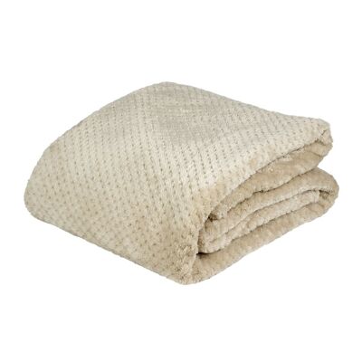 Super soft linen blanket, 100% recycled