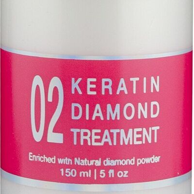 Orasey Traitement capillaire tout-en-un à la kératine diamant 150 ml - Lisser les cheveux pendant 2-3 mois
