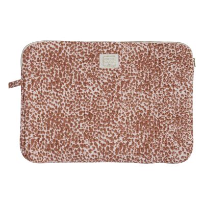 Custodia per laptop Savannah in terracotta