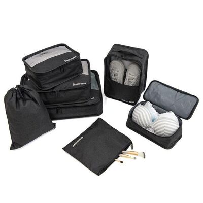 Dream Travel® Packwürfel-Organizer-Set, 7 Stück – mehrere Farben