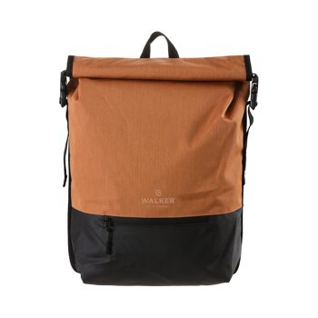 Walker by Schneiders Lifestyle Rucksack MIKA Coconut, 34 x 44 x 12 cm, 21 L, Laptop-Fach, Rückenpolsterung, erweiterbares Hauptfach mit Reisverschlussöffnung, versteckte Zippfächer, Tragegriff, wasserabweisend, Rucksack für Schule, Uni, Büro und Freizeit 1