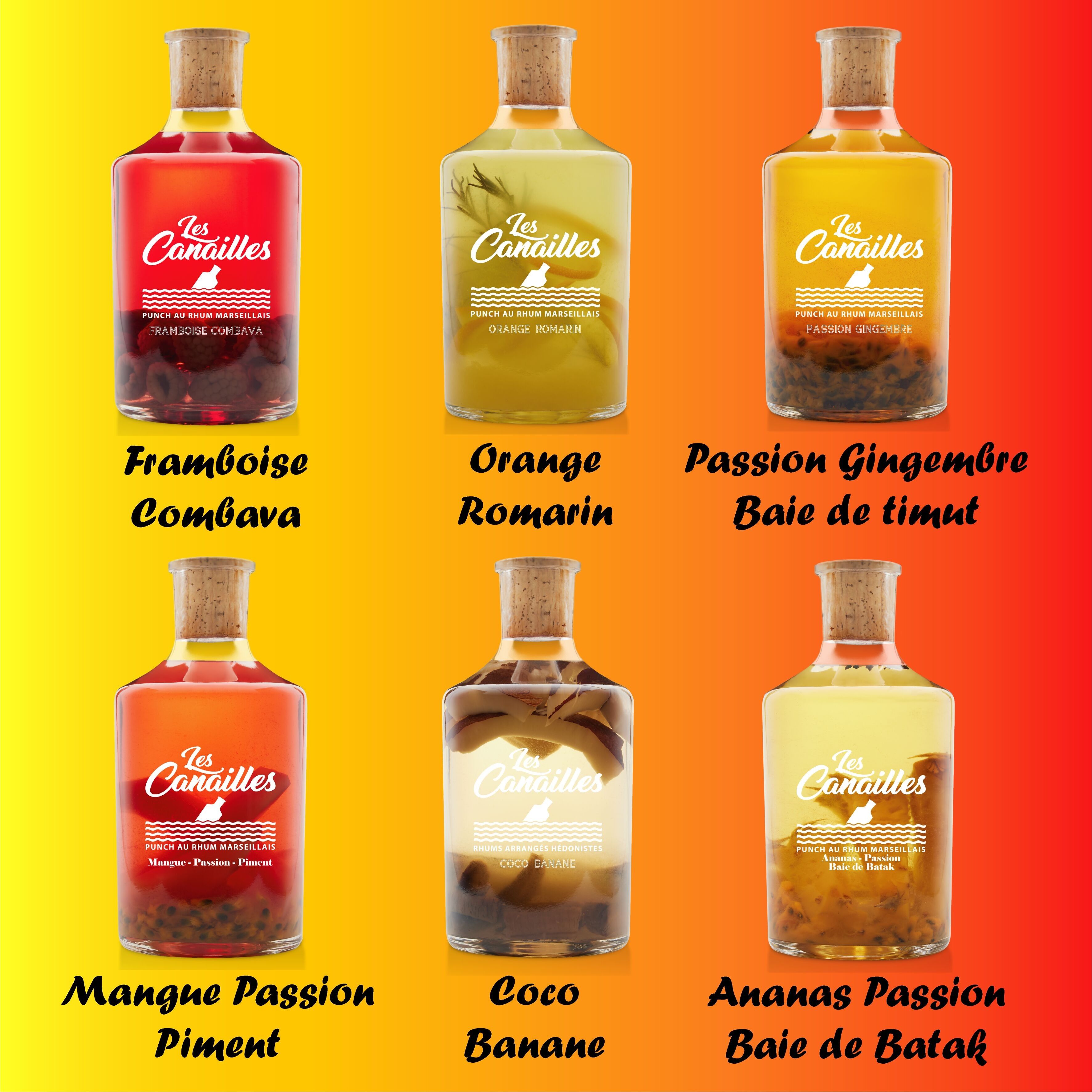 6x6 rum disposti 32° + 6 campioni 10cl + POS