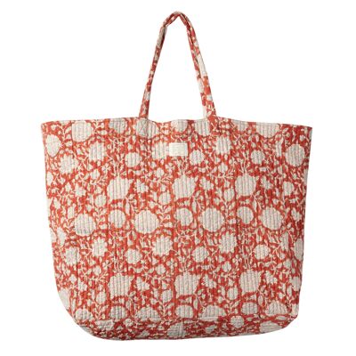 Tupia Terracotta Shopper Bag