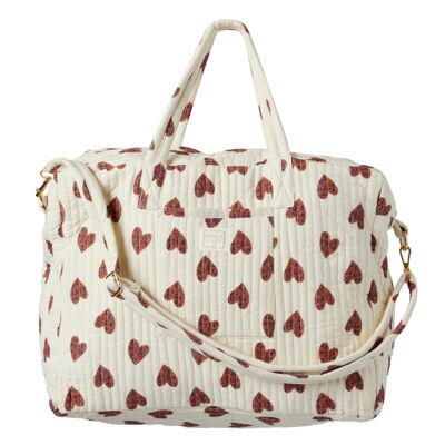 Ecru Wild Heart Tote Bag