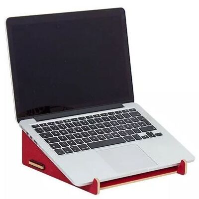 Supporto per laptop in legno