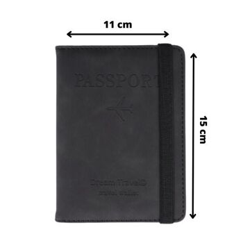Porte-passeport Dream Travel® Cover - Plusieurs couleurs 2