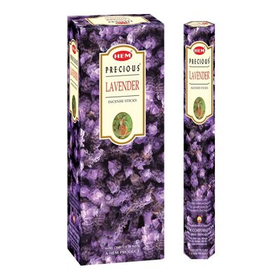 Hem Precious Lavender  Incense Sticks (Pack Of 6)