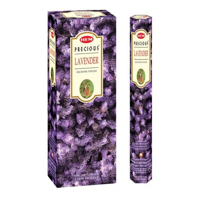 Hem Precious Lavender Incense Sticks (Pack Of 6)