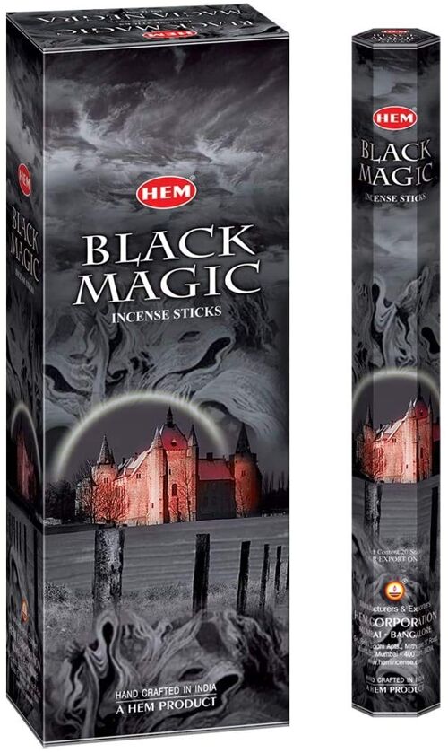 Hem Black Magic Incense Sticks (Pack Of 6)