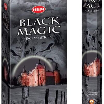 Hem Black Magic Incense Sticks (Pack Of 6)