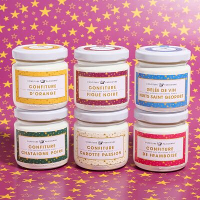 Special Christmas offer 12 jars - Starry Night Collection - 100g