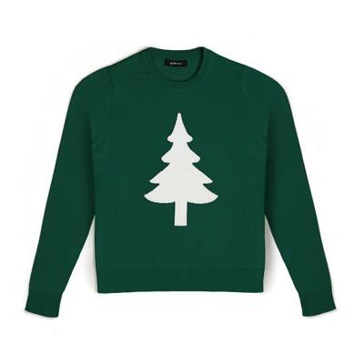 Bosque de suéter navideño