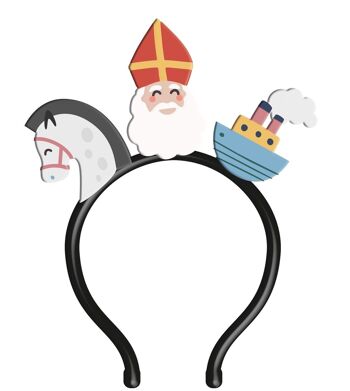 Diadème Sinterklaas - Saint et Pete