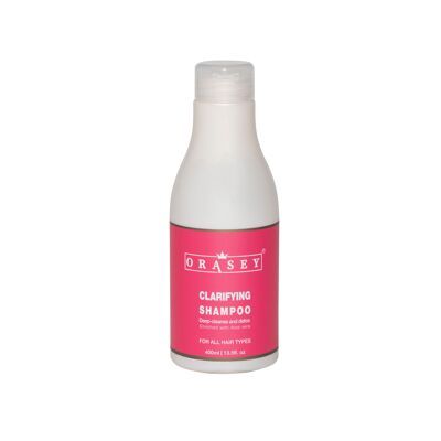 Orasey deep-cleanse and detox clarifying shampoo 400 ml - with Aloe Vera