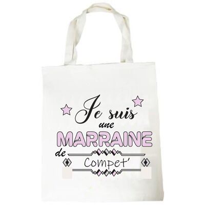 Tote bag “I am a competition godmother”