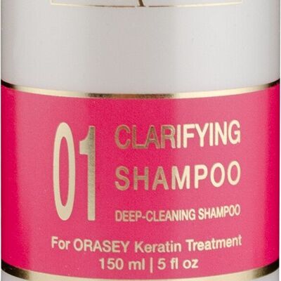 Orasey shampooing clarifiant nettoyant en profondeur et détox 150 ml - à l'Aloe Vera