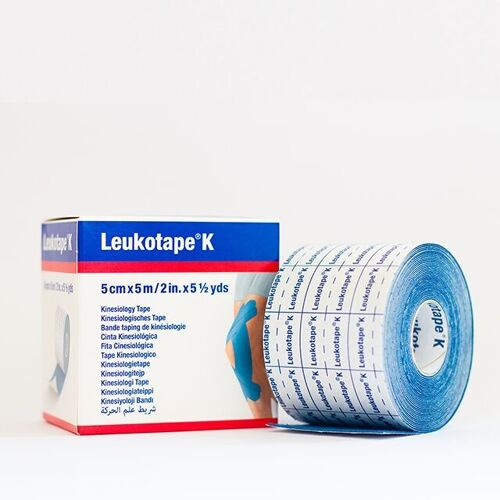 BANDE ADHÉSIVE LEUKOTAPE K BLEU 5cm x 5m