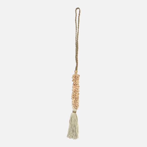 Jaco Pink Shell Decor Tassel