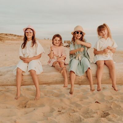 Poncho de playa para niñas