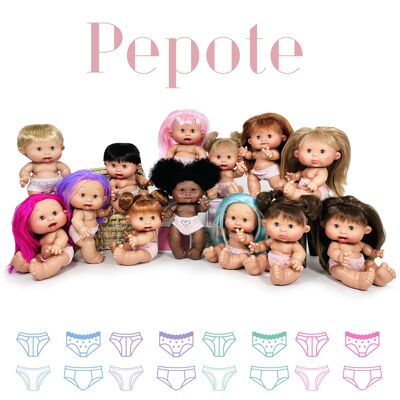 L'INTIMO PEPOTE DOLL APRE E CHIUDE GLI OCCHI