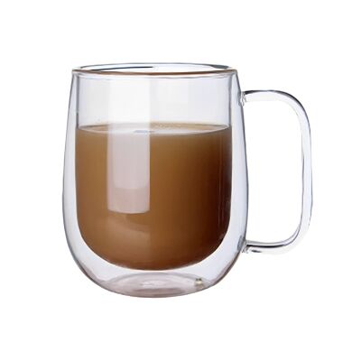 Tasse Double Paroi 250ml Arrondie