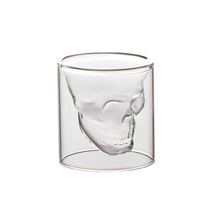 Verre Double Paroi Tête Mort 150ml