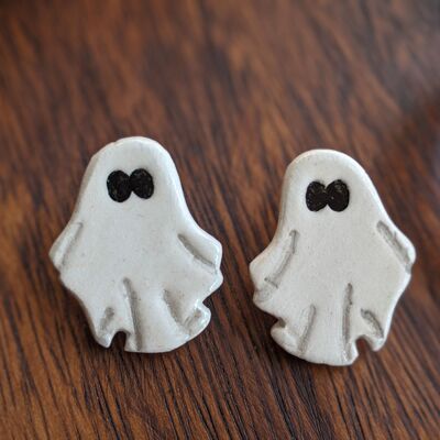 Orecchini per borchie fantasma, orecchini di Halloween, orecchini autunnali