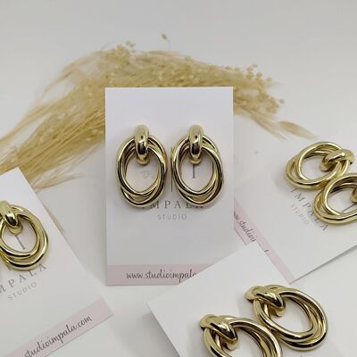 LENA Gold Earrings