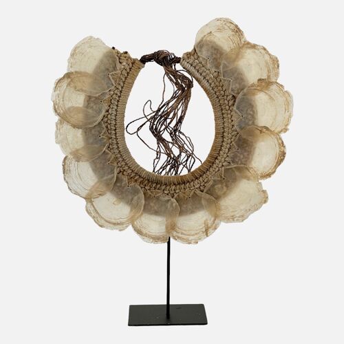 Sand Beach Shell Decor on Stand