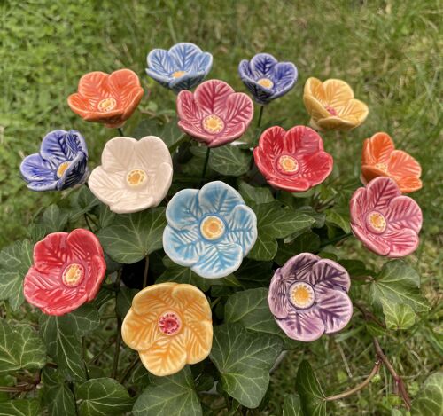 Ceramic Peach Blossoms