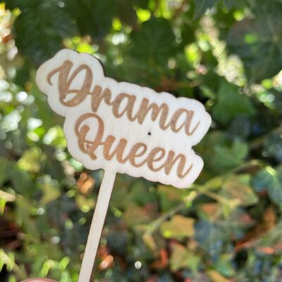 Pic en bois Drama Queen