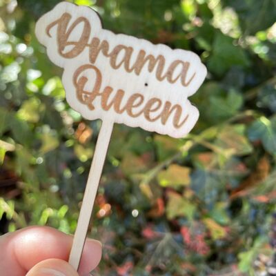 Pic en bois Drama Queen