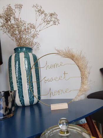 Couronne pampa "home sweet home" 9