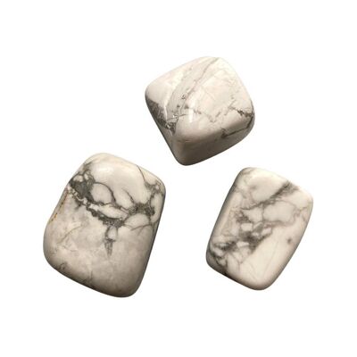 Tumbled Crystals, Pack of 6, Howlite