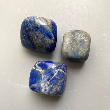 Cristaux roulés, paquet de 6, Lapis Lazuli 5