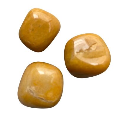 Tumbled Crystals, Pack of 6, Yellow Aventurine