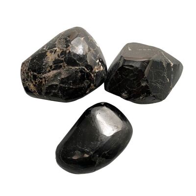 Tumbled Crystals, Pack of 12, Black Tourmaline