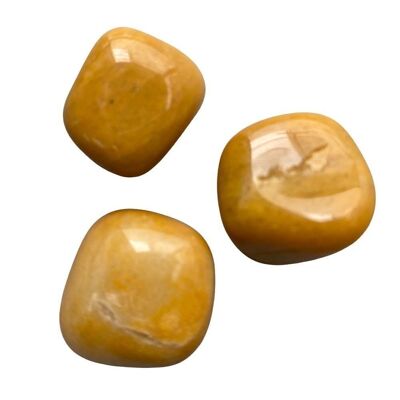 Tumbled Crystals, Pack of 12, Yellow Aventurine