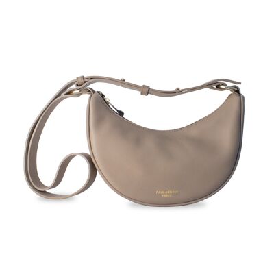 Casa - Smooth beige leather fanny pack