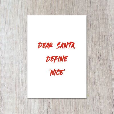 Dear Santa