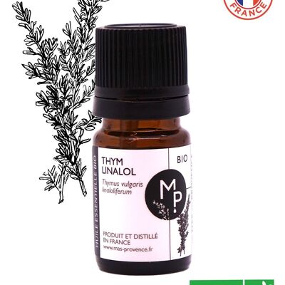 Organic Thyme Linalool 5ml - Essential oil