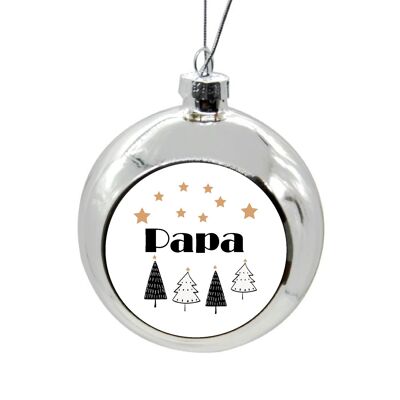 Weihnachtskugel „Papa“