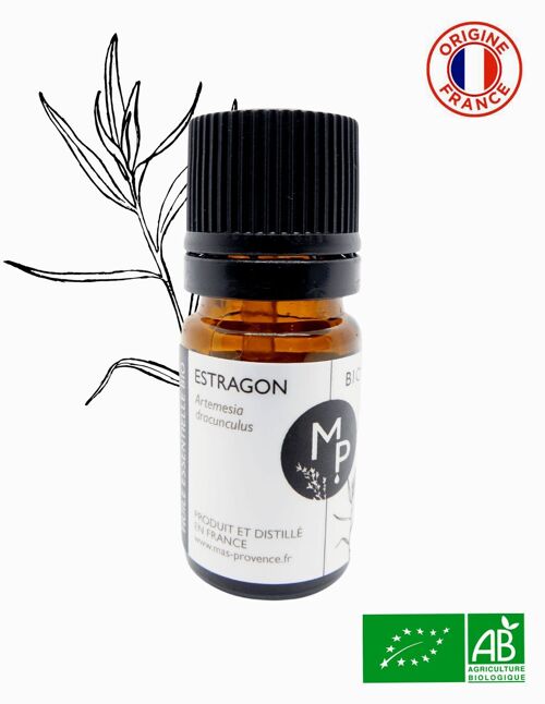 Estragon Bio 5 ml - Huile essentielle