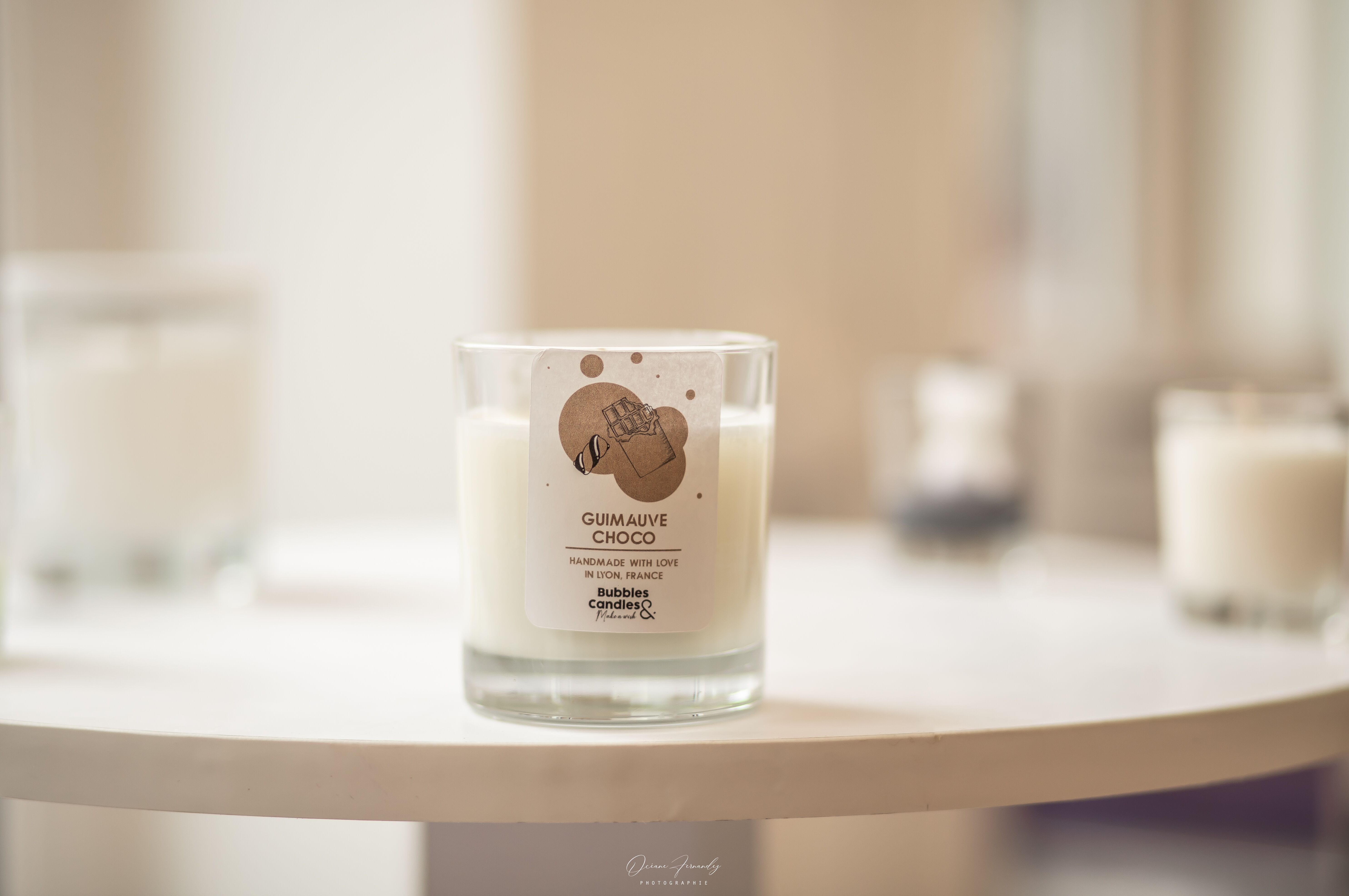 Kerze – Schokoladen-Marshmallow – 300 ml – Blasen und Kerzen