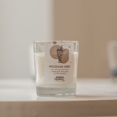 Candle - Oréo Milkshake - 90mL - Bubbles and Candles