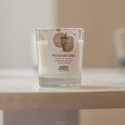 Candle - Oréo Milkshake - 90mL - Bubbles and Candles