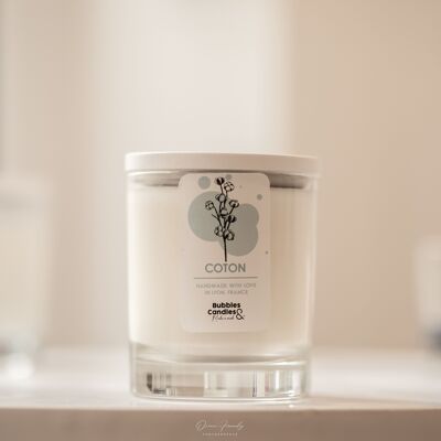 Candle - Cotton - 90mL - Bubbles and Candles
