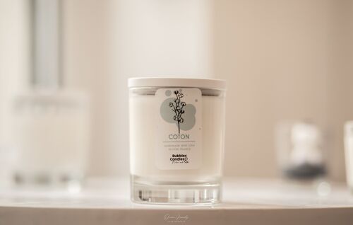 Bougie - Coton - 300mL - Bubbles and Candles